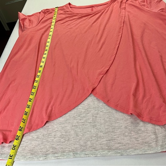 Motherhood Maternity nursing coral pink top women’s size 3X - Picture 11 of 11